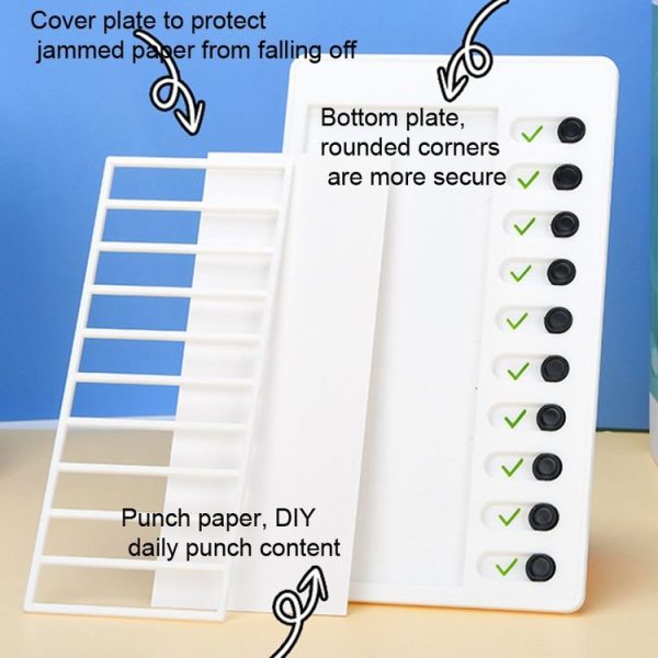Wall Hanging Checklist Memo Boards Adjustable Checklist Board, Style: My Chores - Image 4