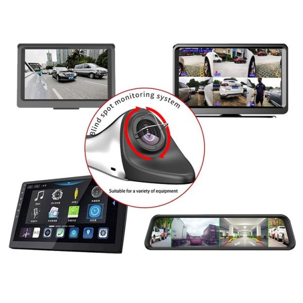 Car Electronic Rearview Mirror HD Auxiliary Mirror Right Blind Spot Auxiliary Camera (AHD Signal) - Image 3
