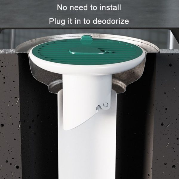 Sewer Deodorant Magnetic Suction Floor Drain Cover, Size: 3cm (Green) - Image 5