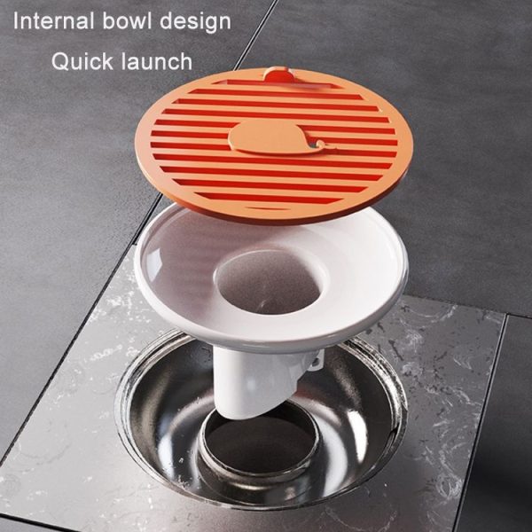 Sewer Deodorant Magnetic Suction Floor Drain Cover, Size: 3cm (Green) - Image 6