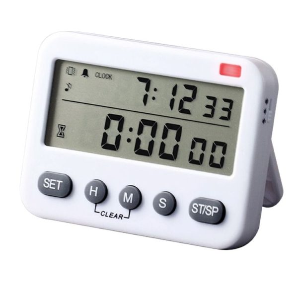 YS-218 Digital Timer 99-Hour Positive Countdown Reminder, Style: With Vibration