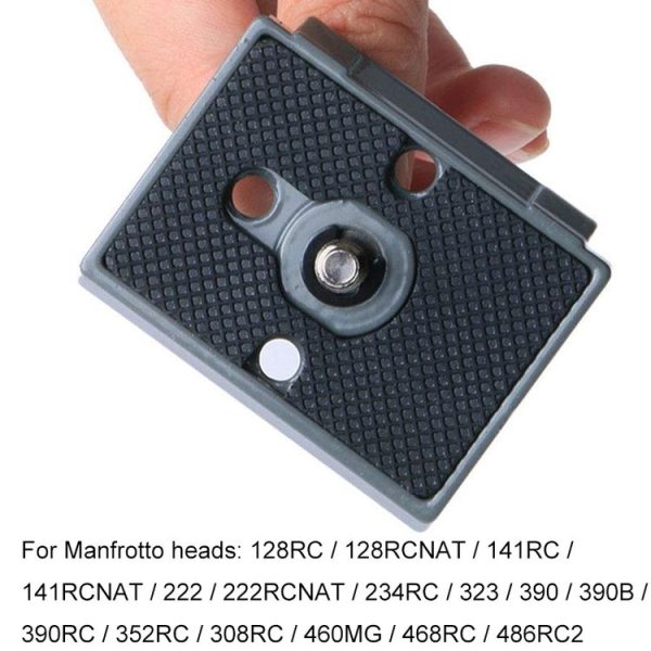 JMSUZ 200PL-14 For Manfrotto Camera Tripod Head Quick Release Plate Base - Image 6