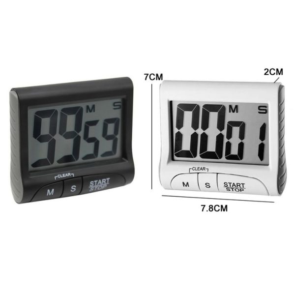 Kitchen Reminder Learning Positive Timer With Switch, Color: White - Image 2