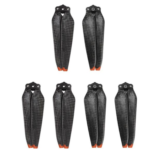 1 Pair Sunnylife 9453F-CF1 For Mavic 3 Carbon Fiber Propeller Quick Release Blade - Image 2
