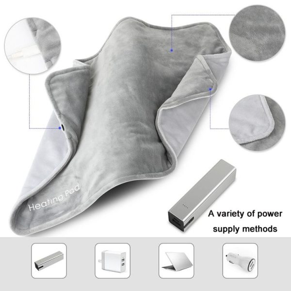 Constant Temperature Physiotherapy Graphene Electric Blanket, Color: Gray - Image 3