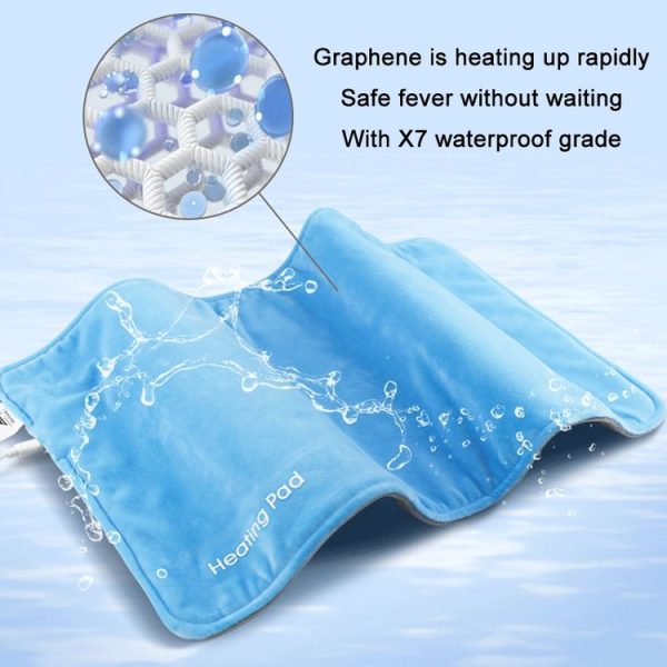 Constant Temperature Physiotherapy Graphene Electric Blanket, Color: Gray - Image 4