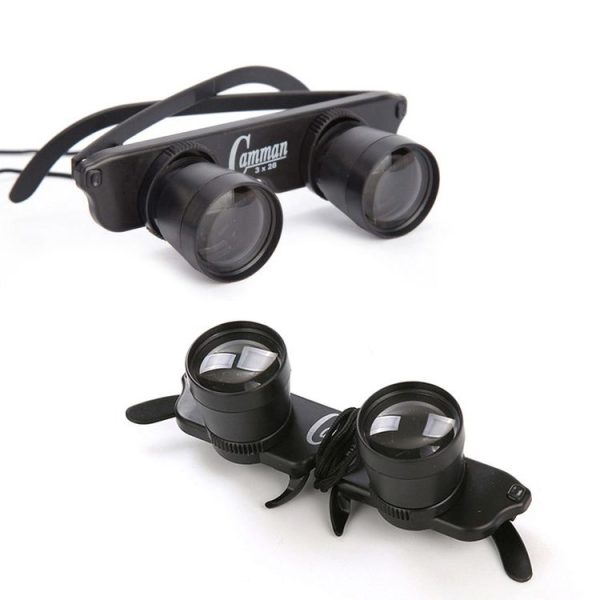 Camman 3 x 28 Adjustable Focus Glass Type Fishing Binoculars, Spec: Only Binoculars - Image 3