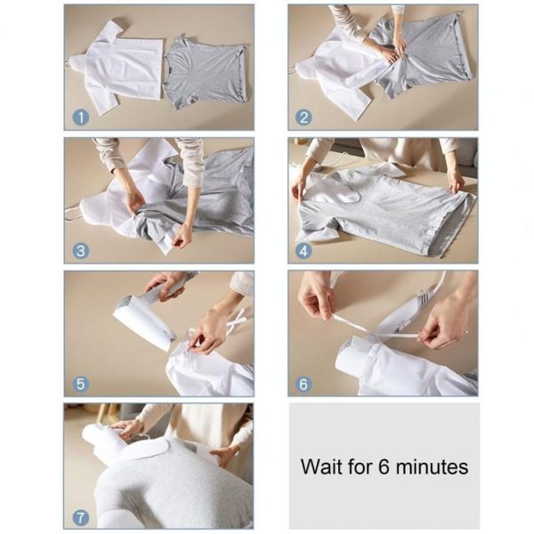 Traveling Portable Clothes Dryer Bag Fast Drying Folding Bag, Spec: Short Trousers - Image 6