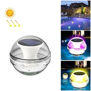 Solar Water Floating Lights Patio Pool Floating Landscape Decorative Lights (Three Light Mode)