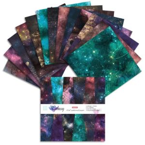 1 Sets PA2034 DIY Album Clipboard Handbook Card Background Paper, Size: 6 inch