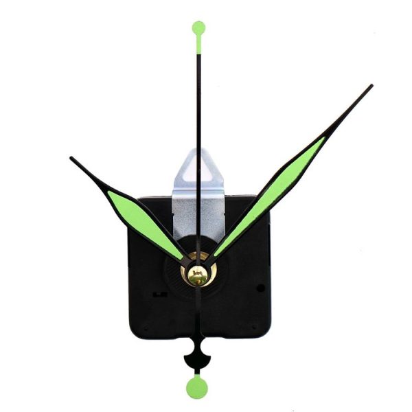 Shaft Length 18.5mm Quartz Clock Silent Movement + Luminous Hands DIY Kit, Spec: Movement+616 - Image 2
