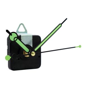 Shaft Length 18.5mm Quartz Clock Silent Movement + Luminous Hands DIY Kit, Spec: Movement+746