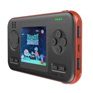 416 Pocket Console Portable Color Screen 8000mAh Rechargeable Game Machine (Black Orange)