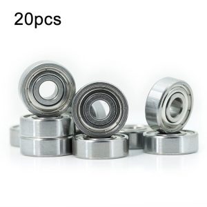 604zz 20pcs Miniature Bearings Silent Deep Groove Ball Bearings