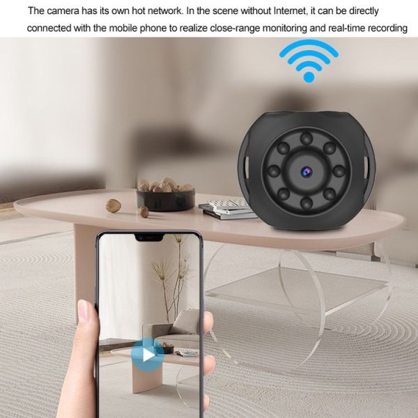 WK10 No Bracket WiFi Intelligent Network Monitor HD Infrared Night Vision Camera - Image 6