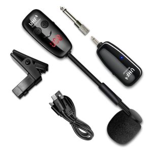 Saxophone Outdoor Performance Wireless Microphone Pickup (Black)