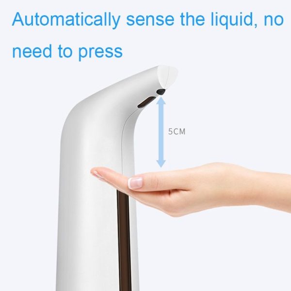 GM-S1805B Infrared Sensor Soap Dispenser Automatic Hand Washing Machine, Specification: Silver-plated - Image 4