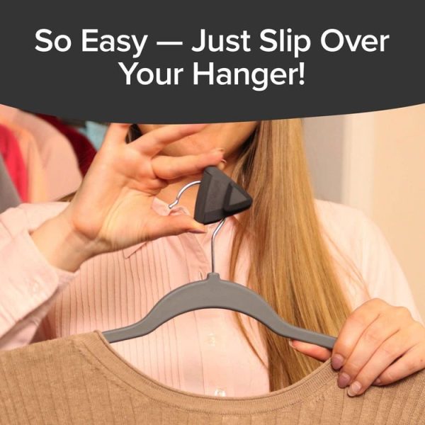 10pcs Triangle Clothes Hanger Hook Connection Hook Space Saving Connectors - Image 5