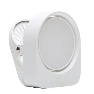 Eye-care Study Desk Lamp Dormitory Bedside Reading Rechargeable Clip-On Night Lamp (White)