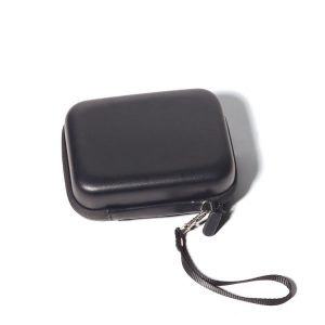 FUJIFILM Instax Mini EVO Link LiPlay PU Leather Camera Bag With Wrist Strap (Black)