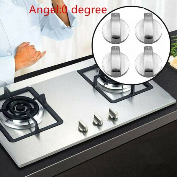 2pcs 6mm Cooker Hob Knobs Gas Stove Knobs Control Switch - Image 5