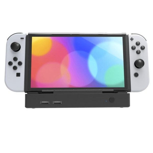 Nintendo Switch / Switch OLED SW335 Network Card Investment Base HDMI Video Conversion Charging Bracket Storage
