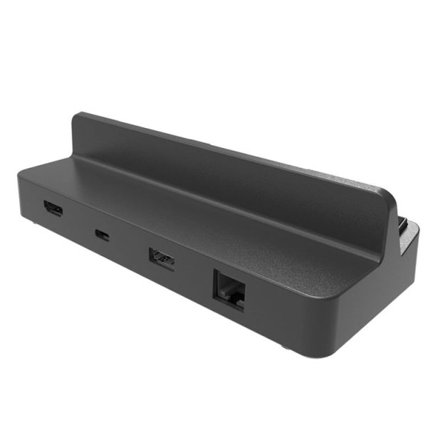 Nintendo Switch / Switch OLED SW335 Network Card Investment Base HDMI Video Conversion Charging Bracket Storage - Image 2