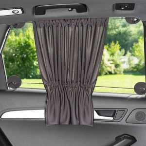 Car Side Window Privacy Blackout Heat Insulation Sunshade (1 Pair)