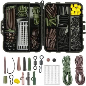 272pcs / set Fish Hook Swivel Fishing Accessories Set Fishing Gear