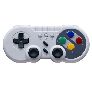 8580 for Nintendo Switch Mini Game Console Motion Sensing Wireless Controller (Silver gray)