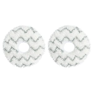 2pcs Striped Rag For ECOVACS X1 ONMI / X1 TURBO Vacuum Cleaner Accessories
