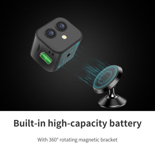 D3 HD 4K Dual Lens Wifi Camera Mobile Phone Wireless Remote Two Way Intercourse Monitoring Camera - Image 6