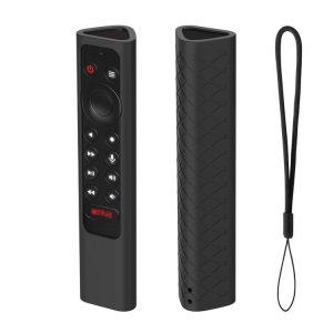 NVIDIA Shield TV Pro 4K HDR Remote Control Silicone Case With Lanyard (Black)