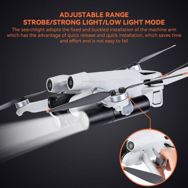 DJI Mini 3 Pro RCSTQ Dual Flashlight Arm Searchlight With Increase Tripod - Image 5
