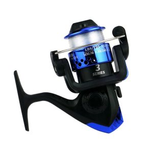 YUMOSHI JL200 Spinning Reel With Line (Electroplated Blue)