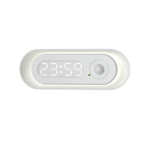 D05 Smart Induction Magnetic Night Light with Time Display, Spec: Touch Dimming