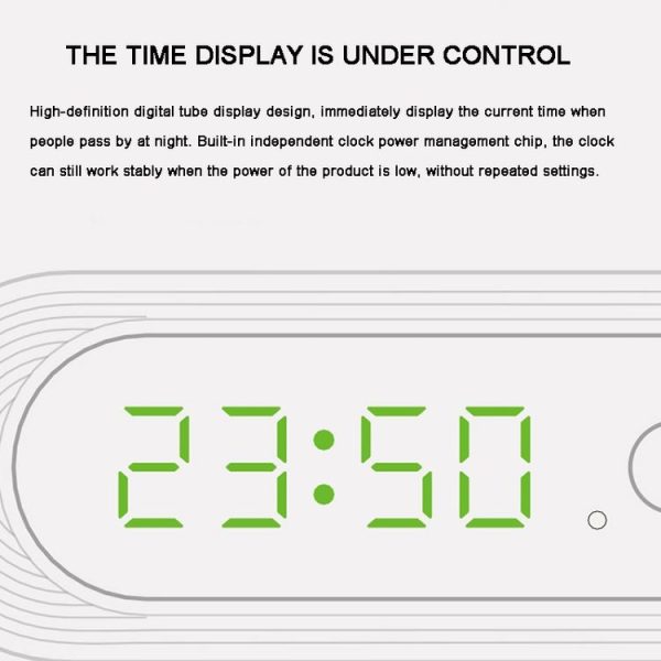 D05 Smart Induction Magnetic Night Light with Time Display, Spec: Touch Dimming - Image 5