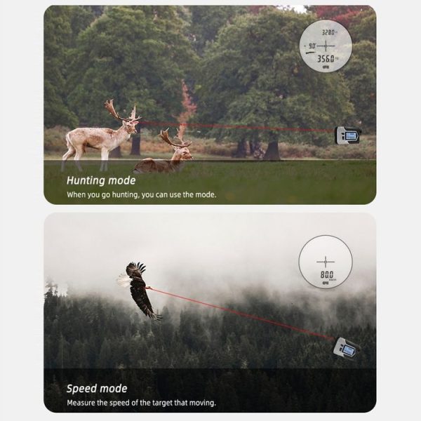 ARTBULL Golf Rechargeable Telescope Laser Rangefinder with Screen, Specification: 650m - Image 13
