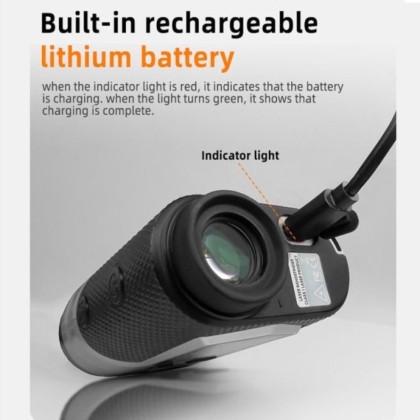 ARTBULL Golf Rechargeable Telescope Laser Rangefinder with Screen, Specification: 650m - Image 6