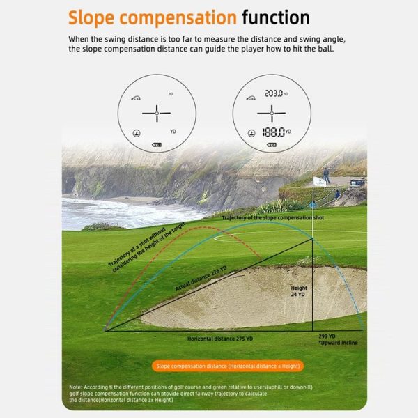 ARTBULL Golf Rechargeable Telescope Laser Rangefinder with Screen, Specification: 650m - Image 9