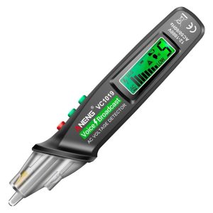 ANENG VC1019 Non-Contact Induction Electric Pen High-Precision Line Detection Breakpoint Voice Test Pen (Black)