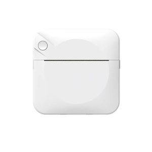 C17 Bluetooth Pocket Mini Label Printer Inkless Thermal Printer Wireless Photo Printer (White)