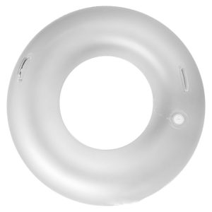 Children 56cm Inflatable Swimming Rings With Colorful Led Lights