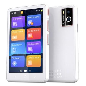 P40 Multi-country Smart Translator Simultaneous Interpretation Photo Offline Translation Recording to Translation (White)