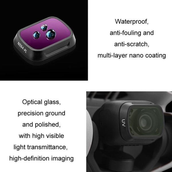 DJI MINI3 / MINI 3PRO BRDRC Filter Protective Glass, Style: UV Filter - Image 4