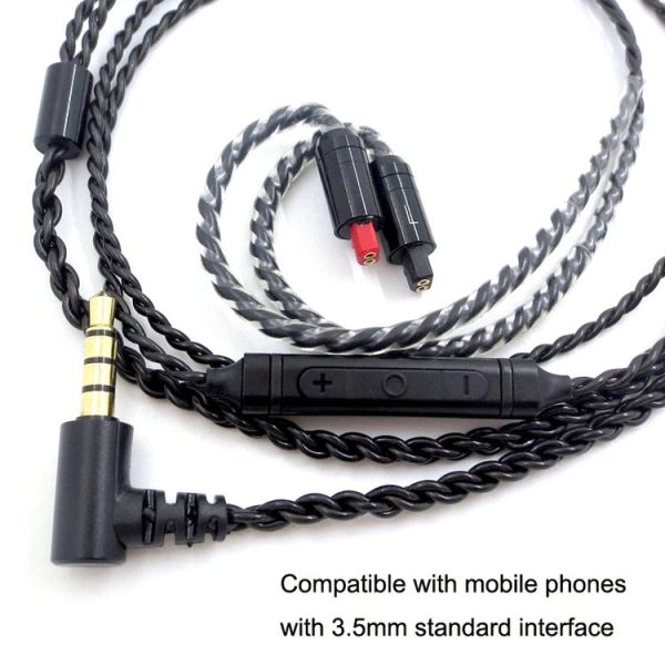 MMCX Interface Headphone Cable With Microphone Upgrade Cable - Image 7