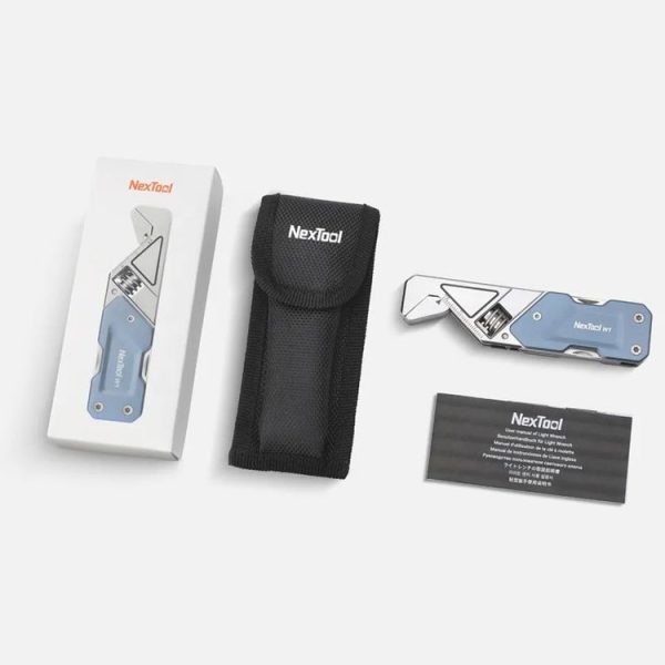 Nextool 6-in-1 Multi-functional Mini Wrench Portable Folding Knife File Screwdriver Bottle Opener NE20238 - Image 12
