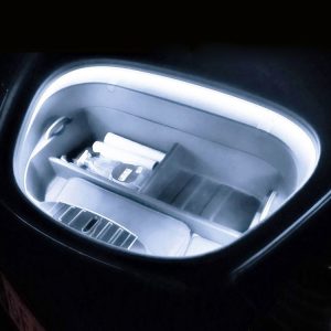Tesla Front Trunk LED Ambient Light Strip, Size: 21-23 Model 3 (White Light)