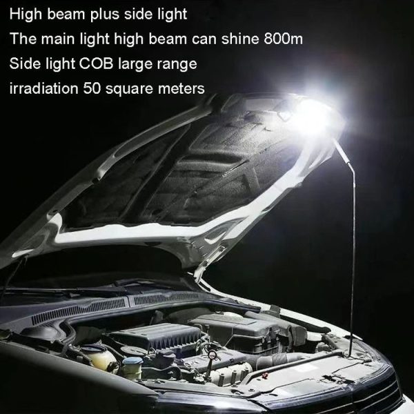 Mini Portable Flashlight Strong Light Charging Durable LED Light - Image 8