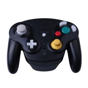 NGC Gamepad 2.4G Wireless Gamepad Compatible With Wii (Black)
